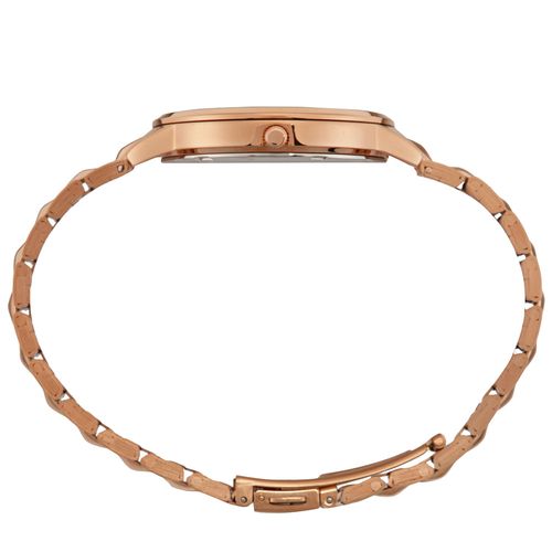 Relógio Feminino Seculus Aço Rose Gold Redondo