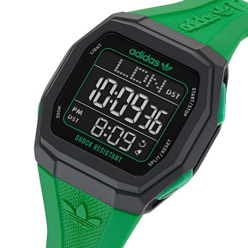 Relógio Unissex Adidas Verde Digital Resina